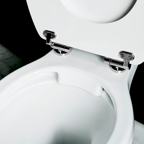 Burlington toalett rimless med mjukstängande sits